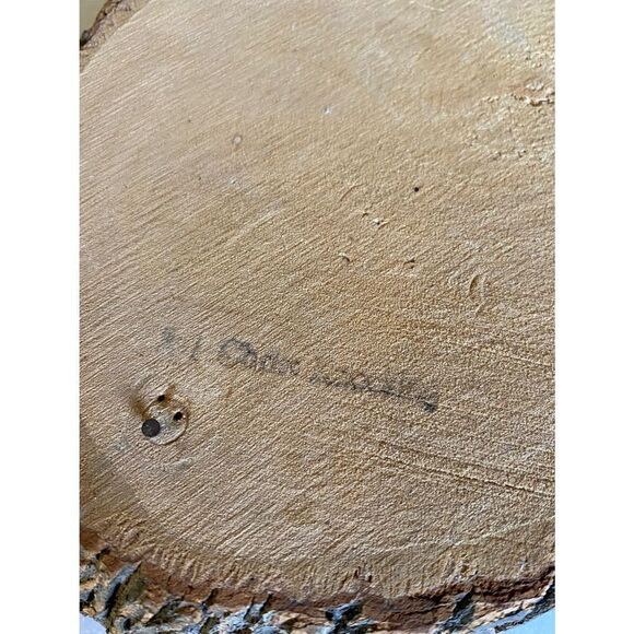 Vintage 60s Decoupage on Wood CHRIST Knocking at the Door - Picture 5 of 8